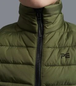 Dante Junior Unisex Gilet -Premier Equine dante junior gilet green 4