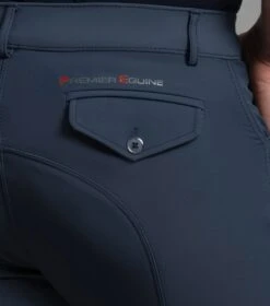 Emilio Men's Gel Knee Riding Breeches -Premier Equine emilio mens breeches navy 4
