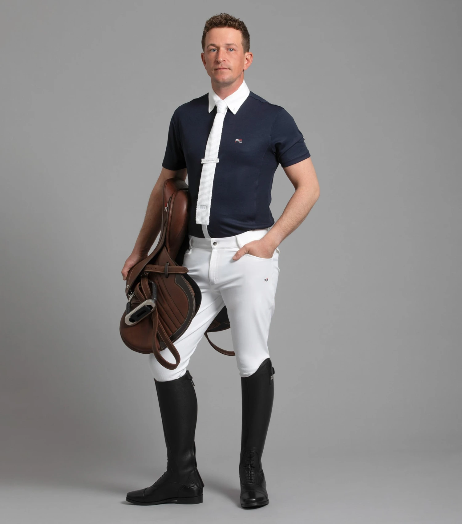 Emilio Men's Gel Knee Competition Breeches 8 Emilio Men's Gel Knee Competition Breeches - Image 6