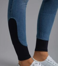 Gina Ladies Full Seat Denim Breeches 10 Gina Ladies Full Seat Denim Breeches -Premier Equine gina ladies denim breeches 5