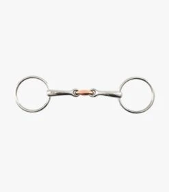 Loose Ring Snaffle With Copper Lozenge