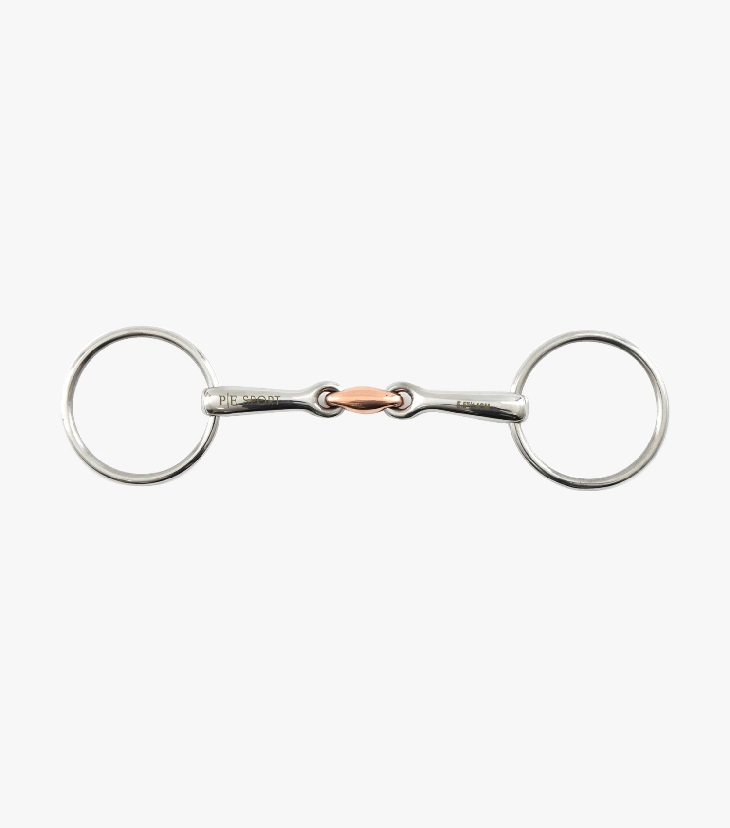 Loose Ring Snaffle With Copper Lozenge 3 Loose Ring Snaffle With Copper Lozenge