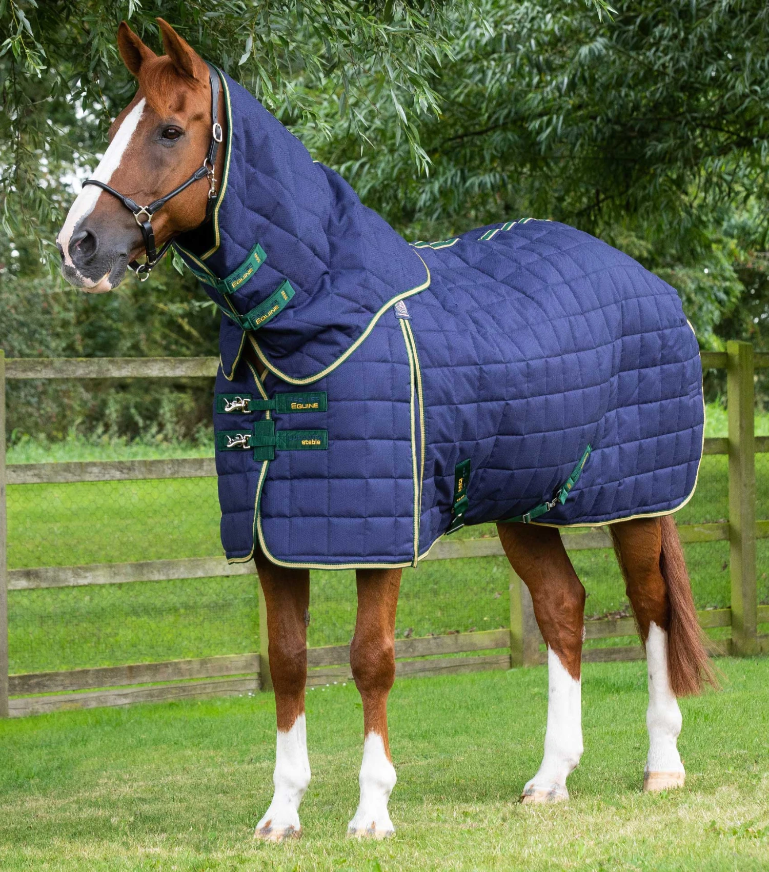 Lucanta 450g Stable Rug With Neck Cover 3 Lucanta 450g Stable Rug With Neck Cover