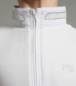 Maria Girls Diamanté Show Shirt -Premier Equine maria kids competition shirt white 3