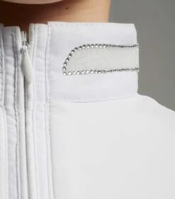 Maria Girls Diamanté Show Shirt -Premier Equine maria kids competition shirt white 6