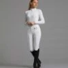 Milliania Ladies Full Seat Gel Competition Breeches -Premier Equine milliania ladies breeches white 1