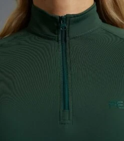 Ombretta Ladies Technical Riding Top -Premier Equine ombretta base layer green 3
