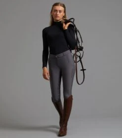 Pandora Ladies Full Seat Gel Riding Breeches 21 Pandora Ladies Full Seat Gel Riding Breeches -Premier Equine pandora ladies breeches grey 1