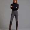 Pandora Ladies Full Seat Gel Riding Breeches 1 Pandora Ladies Full Seat Gel Riding Breeches -Premier Equine pandora ladies breeches grey 2