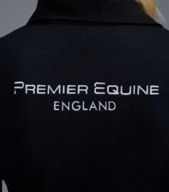 PE Ladies Team Polo Shirt -Premier Equine pe polo shirt black 4