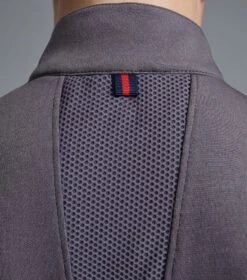 Mini Remisa Girl's Technical Short Sleeve Riding Top -Premier Equine remisa top kids Grey 4