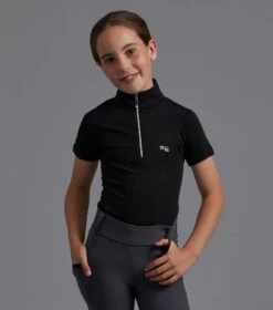 Mini Remisa Girl's Technical Short Sleeve Riding Top