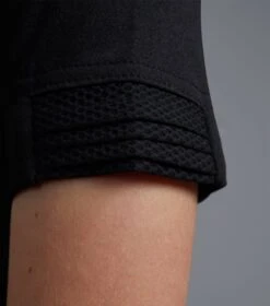 Mini Remisa Girl's Technical Short Sleeve Riding Top -Premier Equine remisa top kids black 6