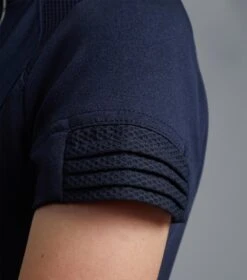 Mini Remisa Girl's Technical Short Sleeve Riding Top -Premier Equine remisa top kids navy 6