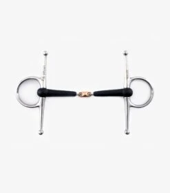 Rubber Full Cheek Snaffle With Lozenge