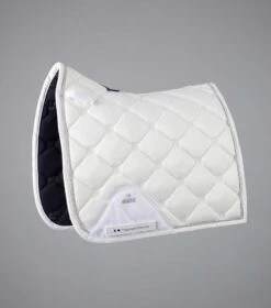 Saltare Close Contact Dressage Square 37 Saltare Close Contact Dressage Square -Premier Equine saltare saddle pad dressage white 1