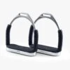 Stainless Steel Flexi Stirrups -Premier Equine stainless steel flexi stirrups 6106 425 241044