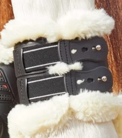 Techno Wool Fetlock Boots -Premier Equine techno wool fetlock boots 1040mblk 210995