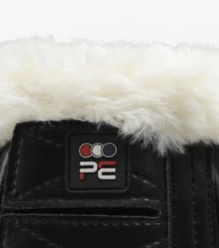 Techno Wool Rubber Bell Over Reach Boots -Premier Equine techno wool rubber bell over reach boots 1041sblk 229831