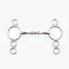 Three Ring Dutch Gag With Copper Lozenge 2 Three Ring Dutch Gag With Copper Lozenge -Premier Equine three ring dutch gag with copper lozenge 811345 677022