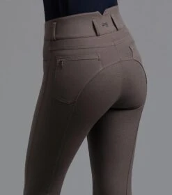 Virtue Ladies Full Seat Gel Riding Breeches 24 Virtue Ladies Full Seat Gel Riding Breeches -Premier Equine virtue ladies breeches walnut3